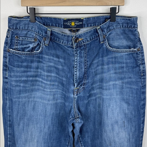 Lucky Brand 181 Relaxed Straight Jeans Men’s Denim Size 36x32 - Picture 2 of 10